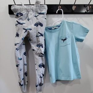 H & M jogger pant with matching shirt